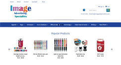 Desktop Screenshot of imageadspecialties.com